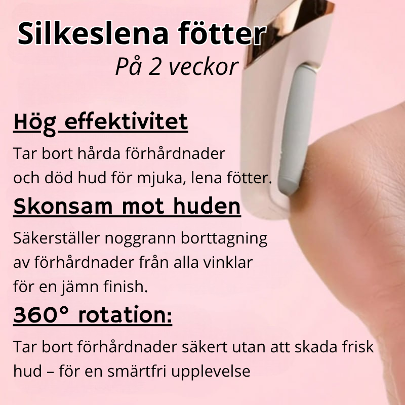 BeautyStep-se - Elektrisk fotpeeling